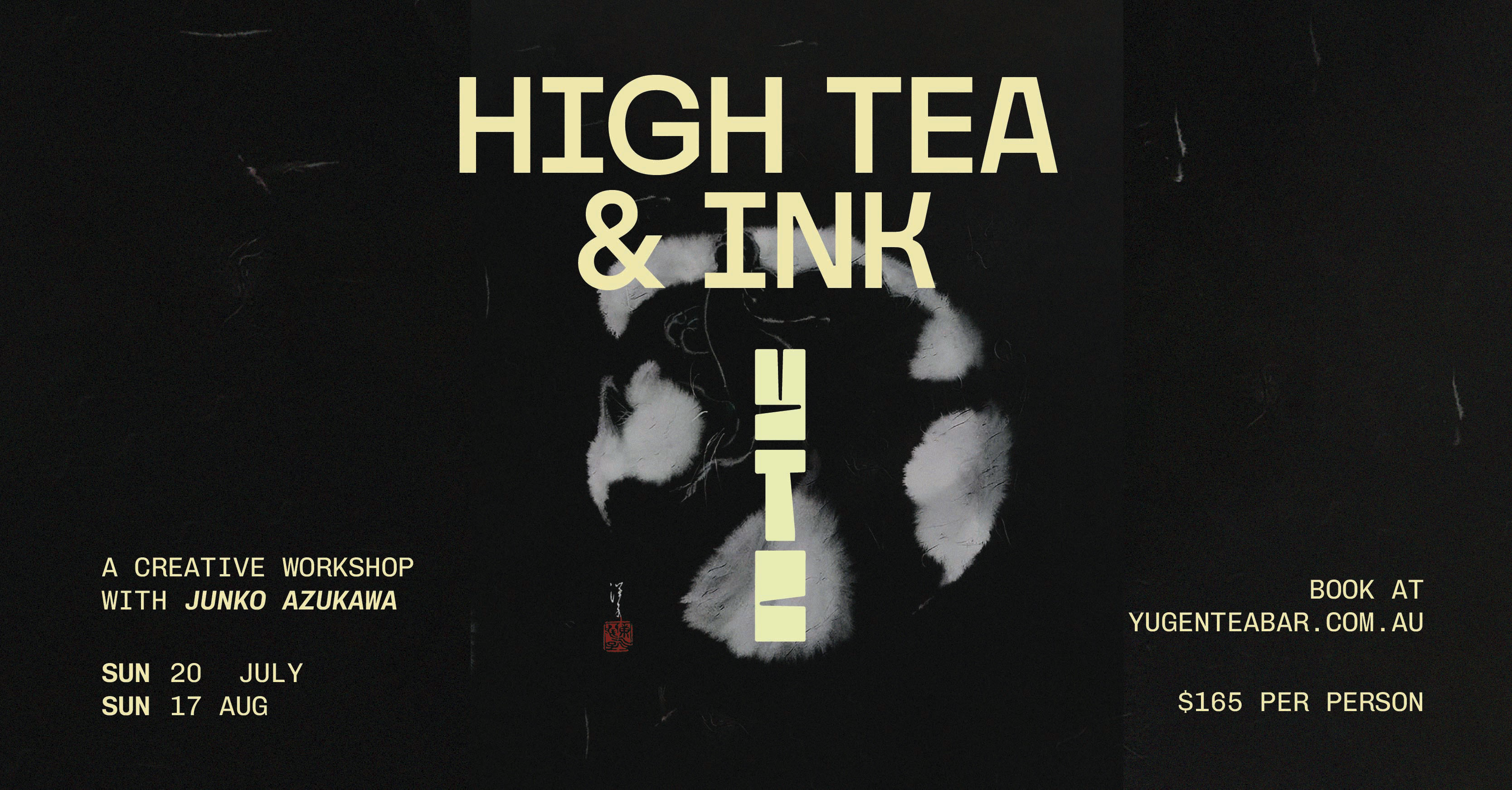 High Tea & Ink: A Creative Workshop with Junko Azukawa (SOLD OUT)